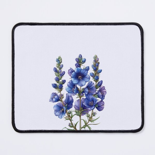Item preview, July Birth Month Flower (Larkspur) designed and sold by ffatts.
