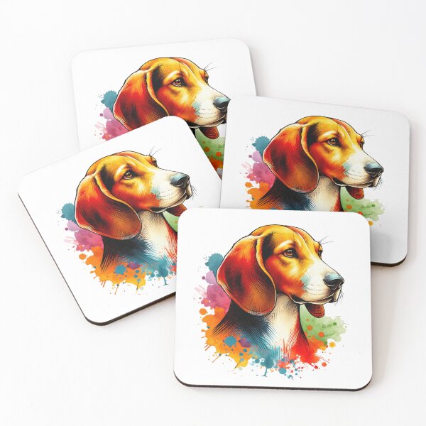 Item preview, Watercolor American Foxhound  designed and sold by TheAnimalZ00.
