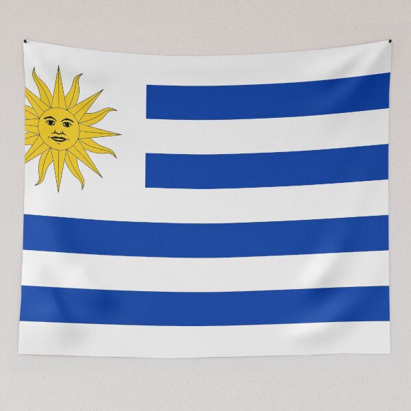 Item preview, Uruguay Flag designed and sold by Candie-Shop.