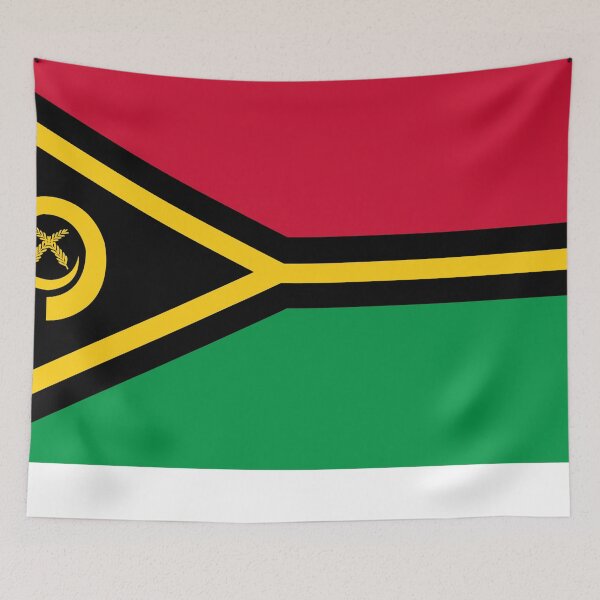 Item preview, Vanuatu Flag designed and sold by Candie-Shop.