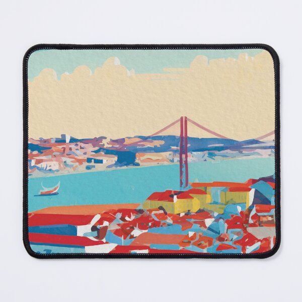 Item preview, Lisbon City Skyline View in Portugal designed and sold by TheJoeyStudio.