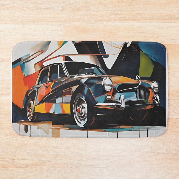 Item preview, Abstract Car Art | Modern Automotive Painting | Dynamic Design designed and sold by Epic--Art.