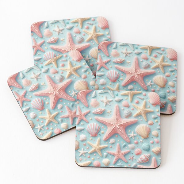 Item preview, Pastel starfish pattern designed and sold by Thedigital91.