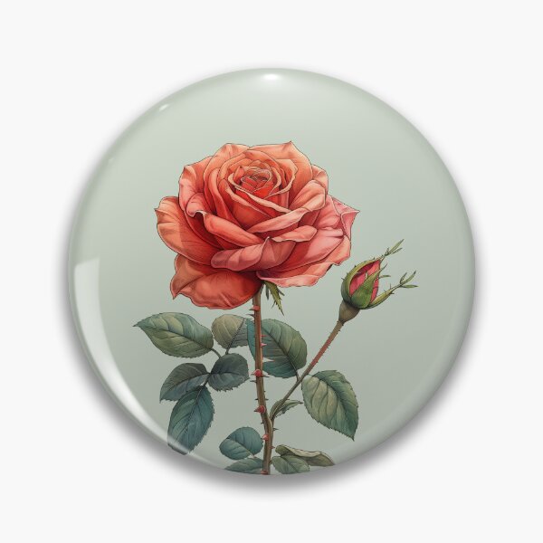 Aperçu de l'œuvre Fleur de naissance de juin (Rose) créée et vendue par ffatts.