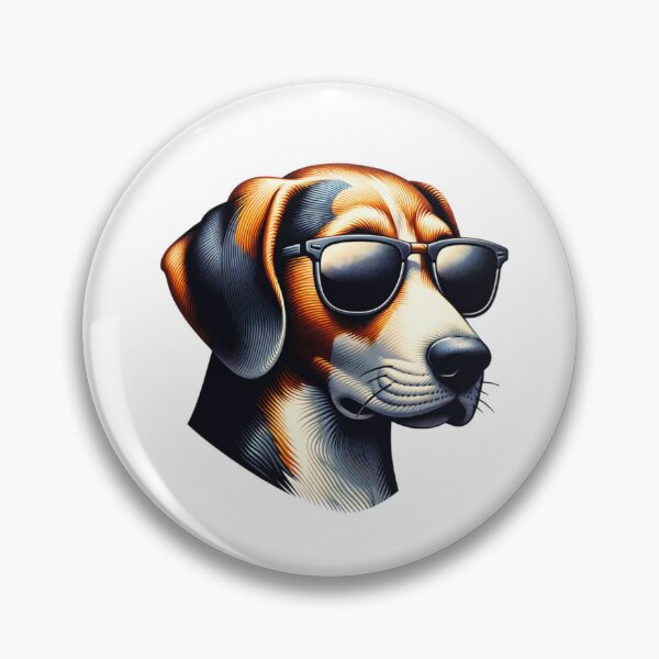 Artikelvorschau, Amerikanischer Foxhound mit Sonnenbrille entworfen und verkauft von TheAnimalZ00.