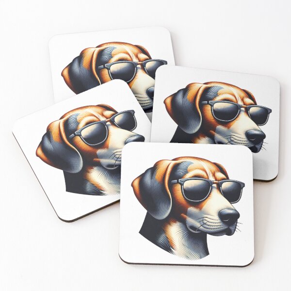 Item preview, American Foxhound Wearing Sunglasses designed and sold by TheAnimalZ00.