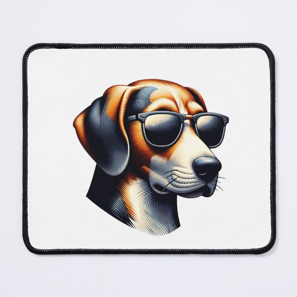 Item preview, American Foxhound Wearing Sunglasses designed and sold by TheAnimalZ00.