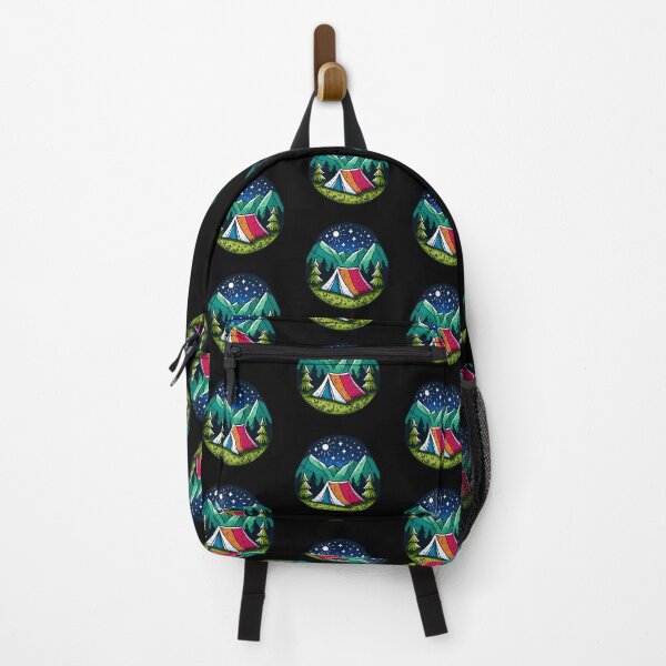 Item preview, Camping Under the Stars - Mountain Adventure Night Sky Design designed and sold by StickaTime.