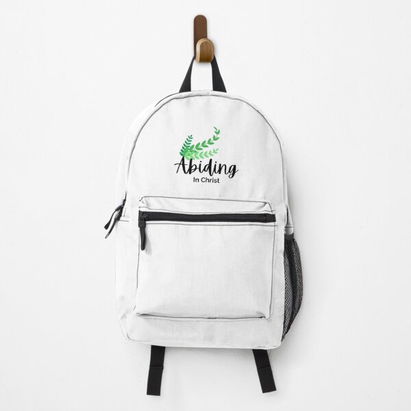 Item preview, Abiding in Christ - Christian Design with black stylized text and green plant designed and sold by Bo Christian  Merch.