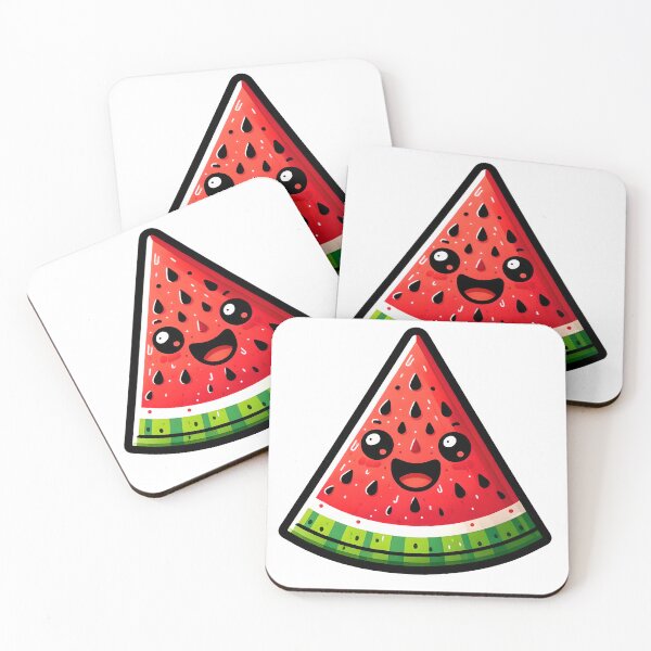 Item preview, Cute Watermelon Slice - Summer Fun Fruit Art designed and sold by StickaTime.