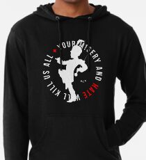 Dein Elend und Hass werden uns alle töten (meine chemische Romanze // Die schwarze Parade) WHITE DESIGN Leichter Hoodie