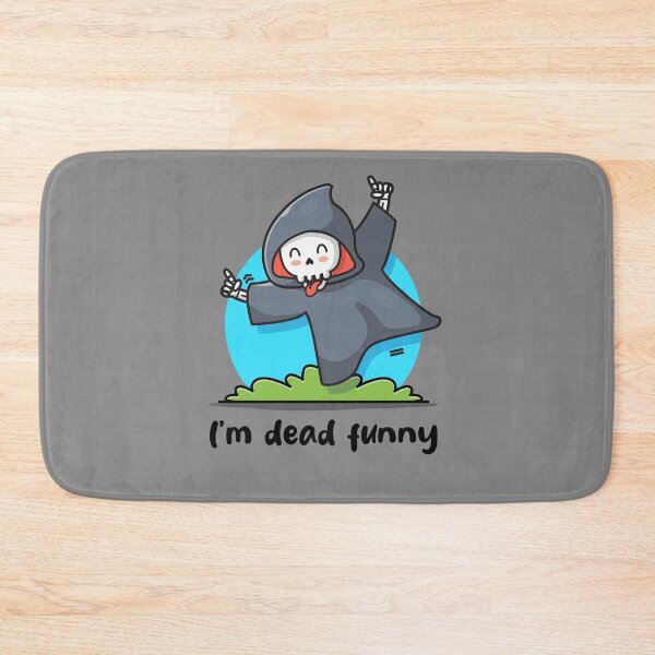 Item preview, Dead Funny Halloween Skeleton (on light colors) designed and sold by messy-nessie.