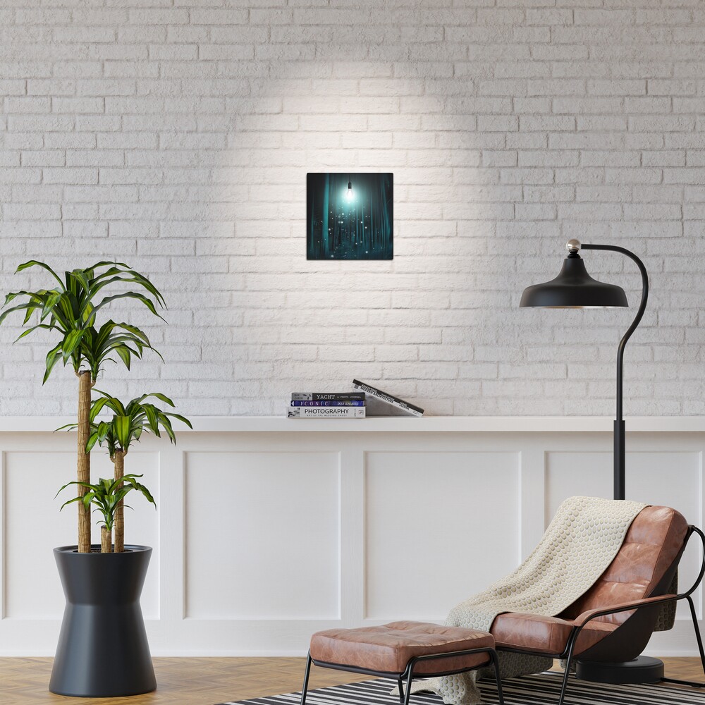 Floating Lights Room Metal Print