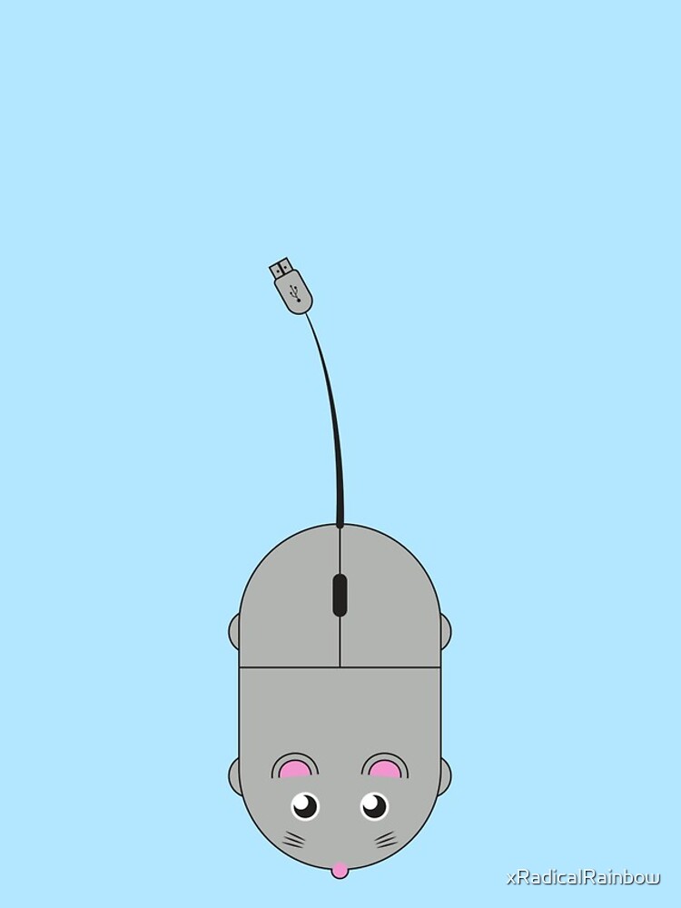 Thumbnail 4 of 4, iPhone Case, Computer Mouse designed and sold by xRadicalRainbow.