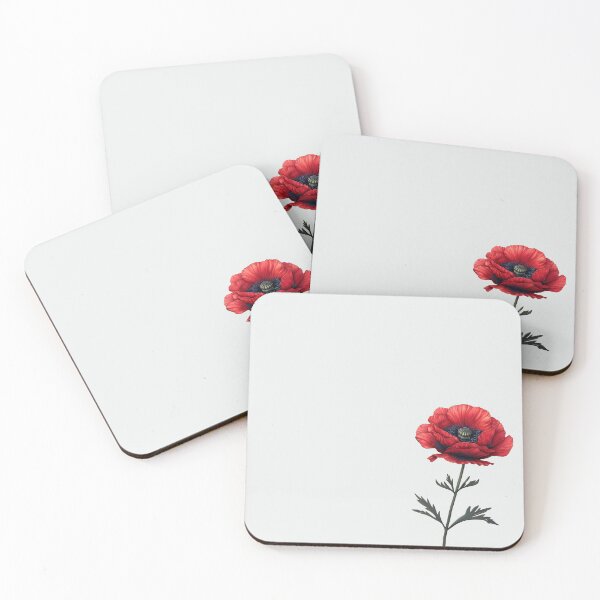Item preview, August Birth Month Flower (poppy) designed and sold by ffatts.