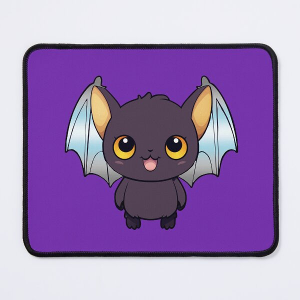 Item preview, Kawaii Bat with Demiboy Pride Flag Colored Wings, Cute Demi Design designed and sold by Travelslightly.