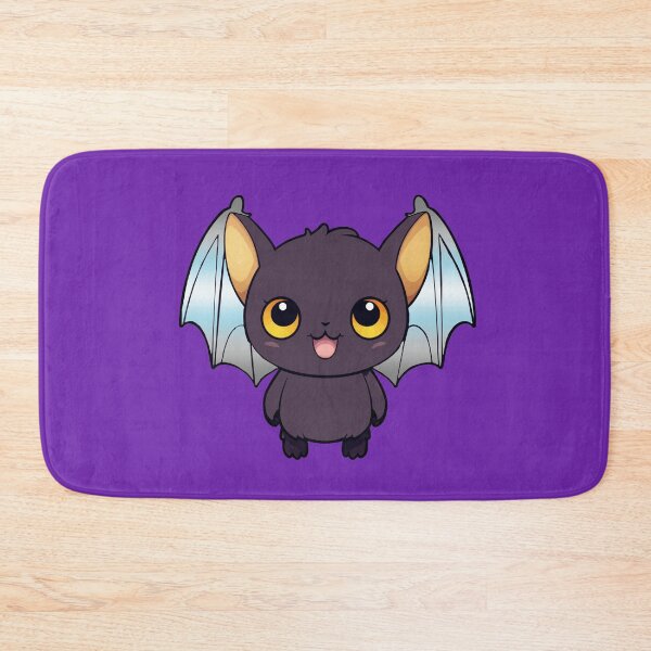 Item preview, Kawaii Bat with Demiboy Pride Flag Colored Wings, Cute Demi Design designed and sold by Travelslightly.
