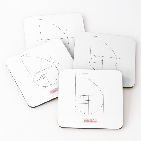 Item preview, Fibonacci Golden Ratio Spiral, Sketch designed and sold by Numbers-Art.