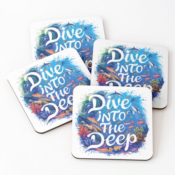 Item preview, Dive into the Deep: Vibrant Aquatic Life designed and sold by behnay.