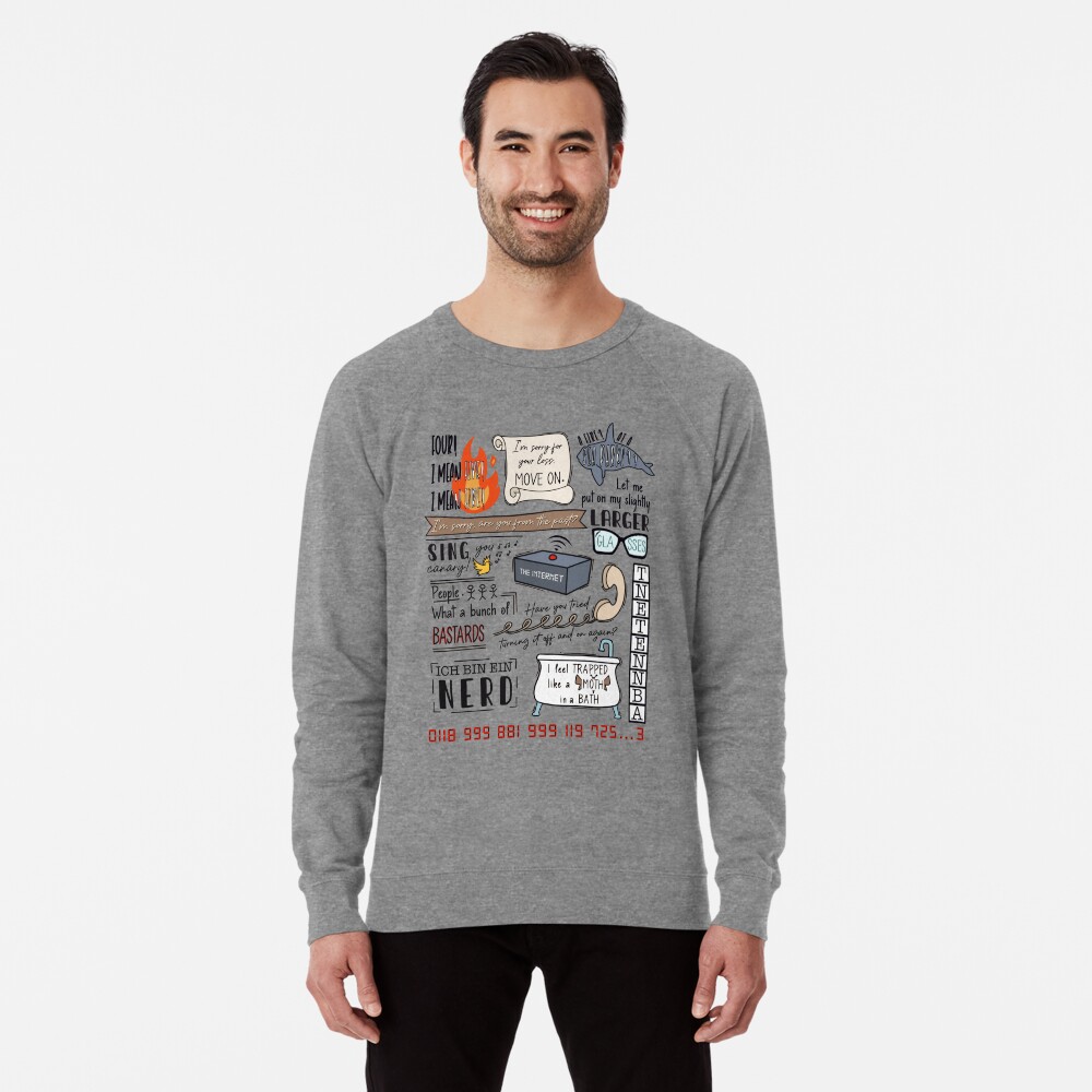 Item preview, Lightweight Sweatshirt designed and sold by smoothfoxill.