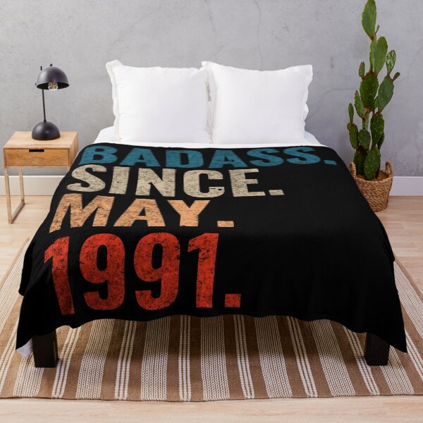 Item preview, Badass since May 1991 Vintage 1991 May birthday gift designed and sold by Teelogic.
