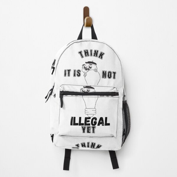 Item preview, use your brain, thinking is not illegal, awareness, raise your voice, use your voice. sarcastic, dark humor, funny designed and sold by LaughandLaugh.