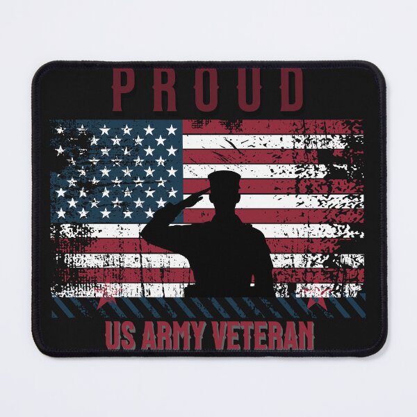 Item preview, PROUD_US Army Veteran designed and sold by NuttySqueaky.