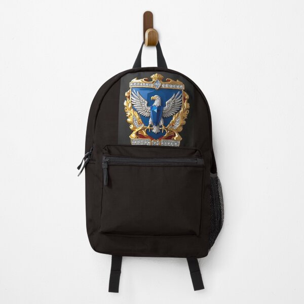 Item preview, Custom Classic Golden Cobalt Diamond Eagle Coat Of Arms designed and sold by Way Way Cool.