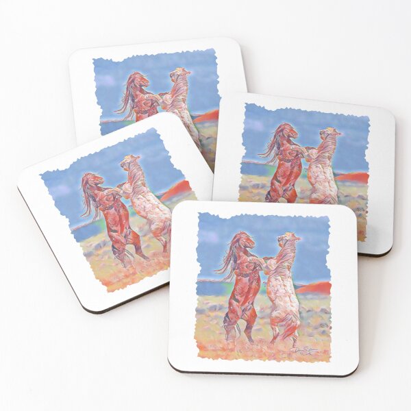 Item preview, Two Stallions Are Fighting designed and sold by VirgilPeck.