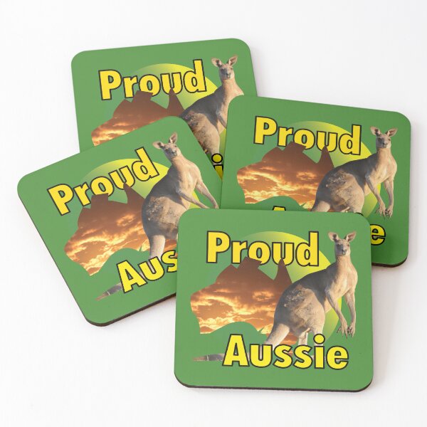 Item preview, Proud Aussie ... kangaroo photo designed and sold by Jenny  Dyer.