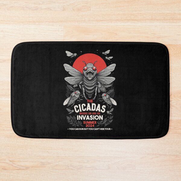 Item preview, Cicada Invasion Brood XIII & XIX  Run But Can't Hide Summer 2024 designed and sold by GravitiTees.