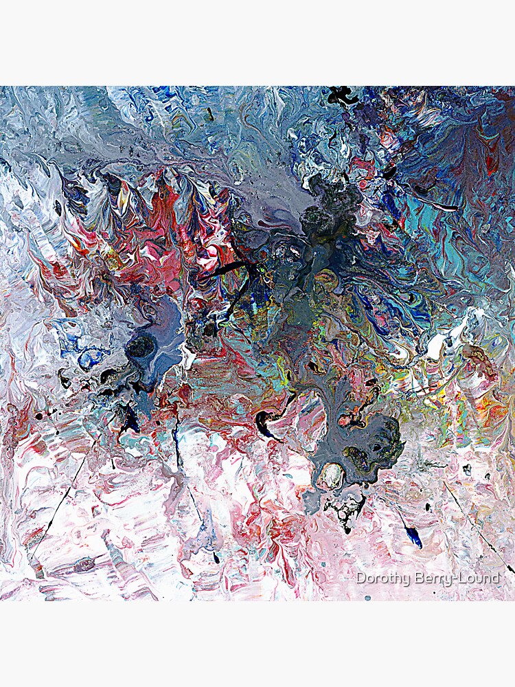 Thumbnail 3 of 3, Sticker, Exploration Abstract designed and sold by ShannathShima.