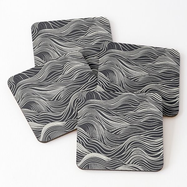Item preview, Minimalistic white lines pattern designed and sold by Thedigital91.