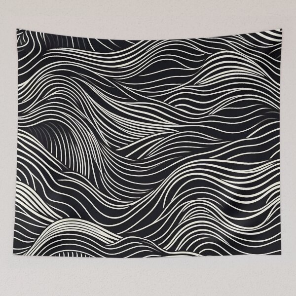 Item preview, Minimalistic white lines pattern designed and sold by Thedigital91.