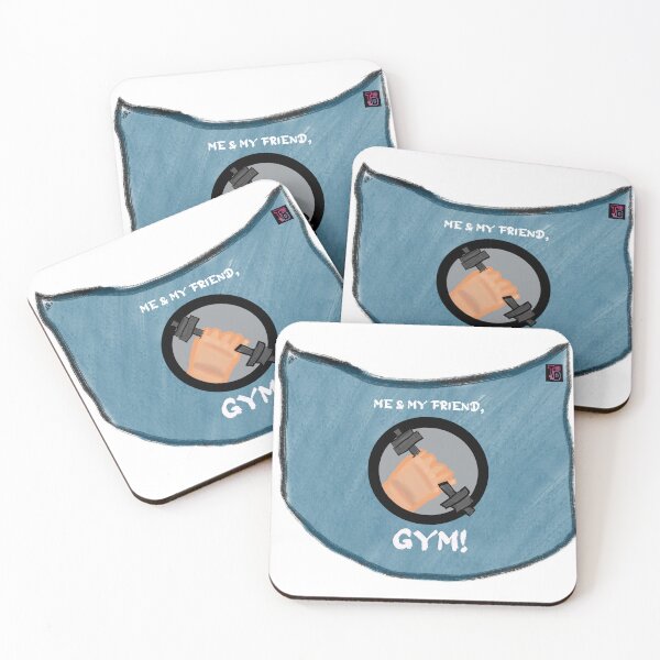 Item preview, Designer Pockets: My Friend Gym. designed and sold by Twisted Doodles.
