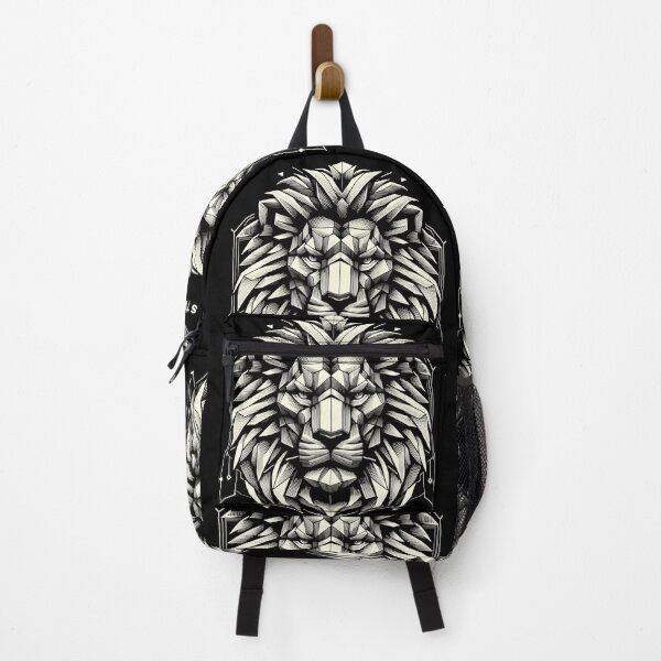 Item preview, lion lion head geometric geometry strength gift designed and sold by Pineapple-Tree.