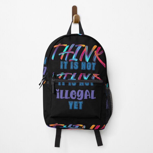Item preview, Use your brain, thinking is not illegal, awareness, raise your voice, use your voice, sarcastic, dark humor, funny designed and sold by LaughandLaugh.