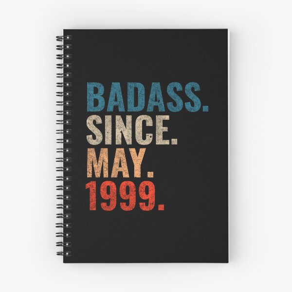 Item preview, Badass since May 1999 Vintage 1999 May birthday gift designed and sold by Teelogic.
