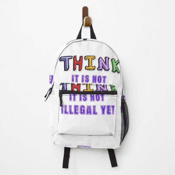 Item preview, Use your brain, thinking is not illegal, awareness, raise your voice, use your voice, sarcastic, dark humor, funny designed and sold by LaughandLaugh.