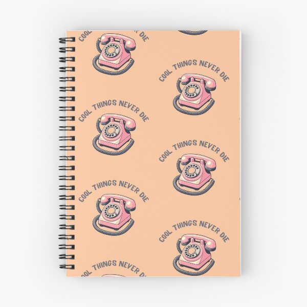 Item preview, Old rotary phone, pink color designed and sold by coloursforkids.