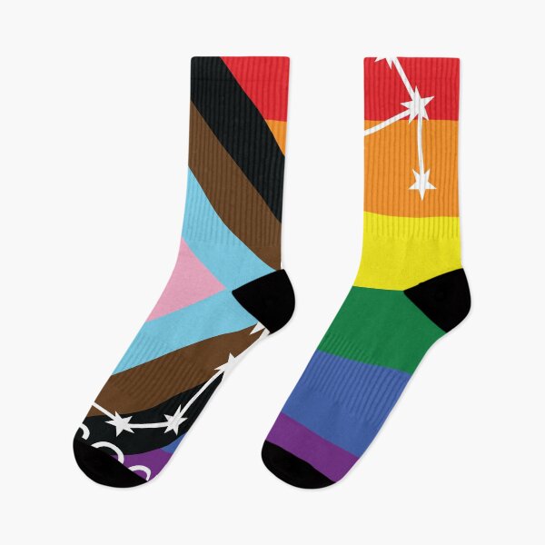 Item preview, Scorpio Constellation Progress Pride Flag designed and sold by EnchantedNewfy.