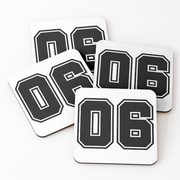 Item preview, Sport Numbering Appearance Front No 06, Six, six designed and sold by Takha International By TJ.
