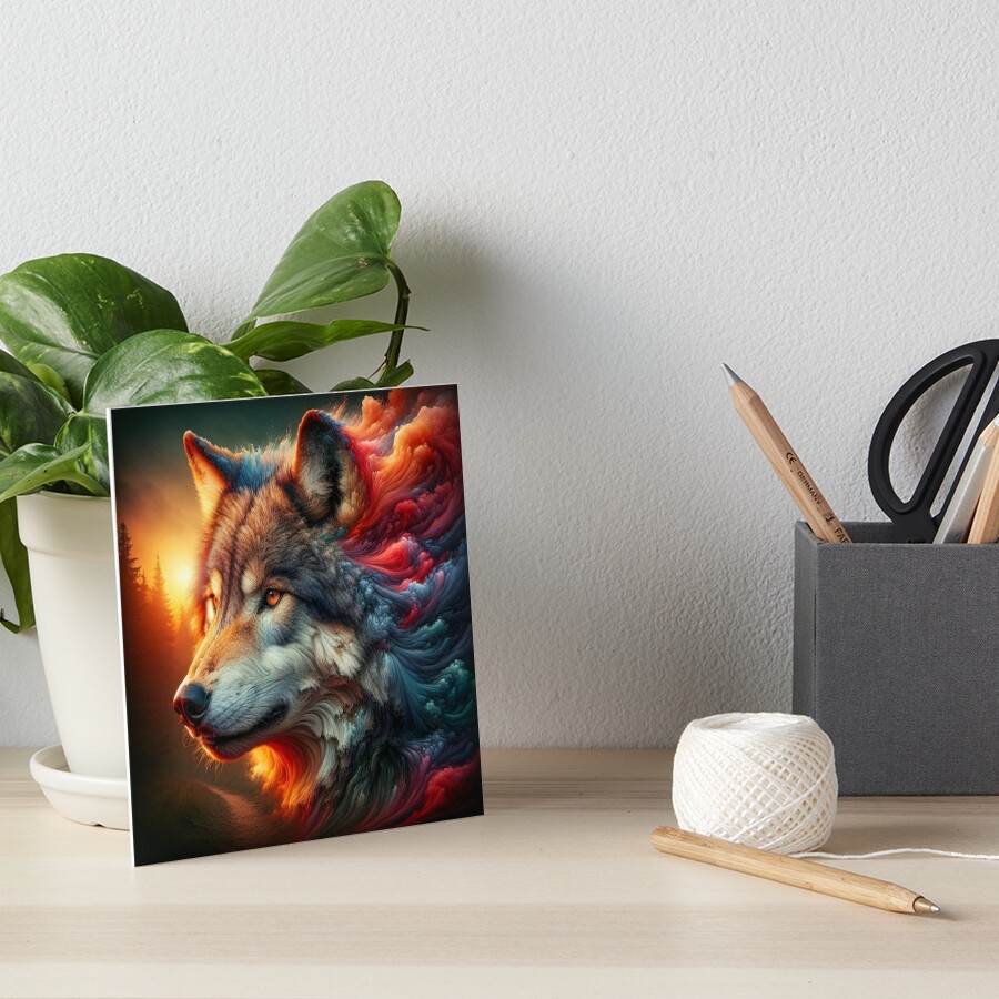 Item preview, Art Board Print designed and sold by LenCarol.
