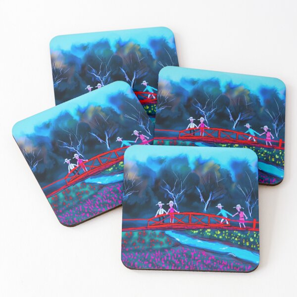 Item preview, Flower Bridge on the flower walk trail. Impressionism designed and sold by EJCairns.