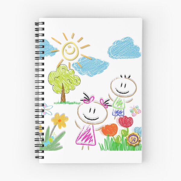 Item preview, Kids drawing spring time designed and sold by Mmgw1970.
