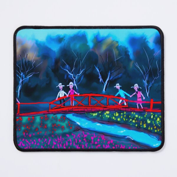 Item preview, Flower Bridge on the flower walk trail. Impressionism designed and sold by EJCairns.