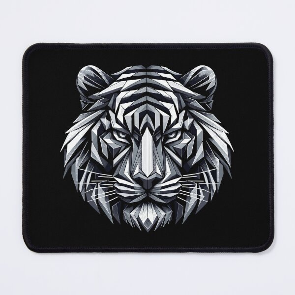 Item preview, Tiger tiger head geometric geometry gift designed and sold by Pineapple-Tree.