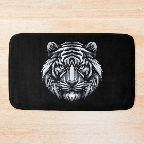 Item preview, Tiger tiger head geometric geometry gift designed and sold by Pineapple-Tree.