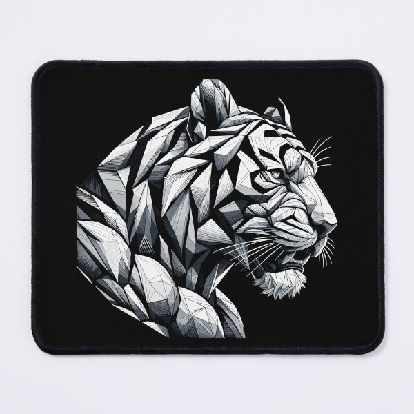 Item preview, Tiger tiger head geometric geometry gift designed and sold by Pineapple-Tree.