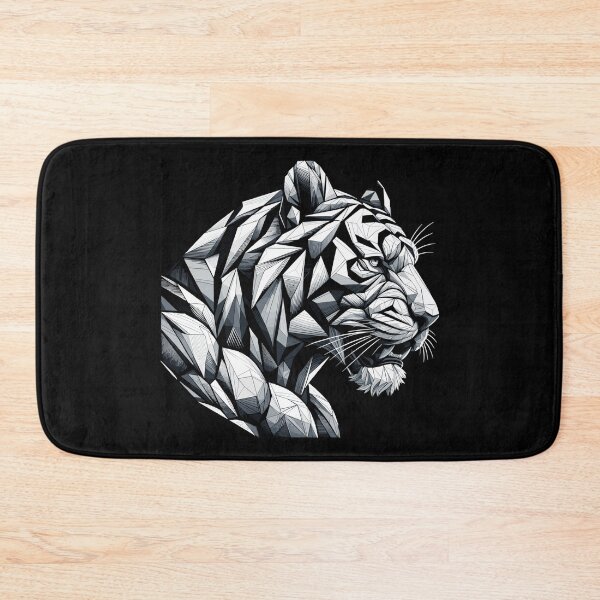 Item preview, Tiger tiger head geometric geometry gift designed and sold by Pineapple-Tree.